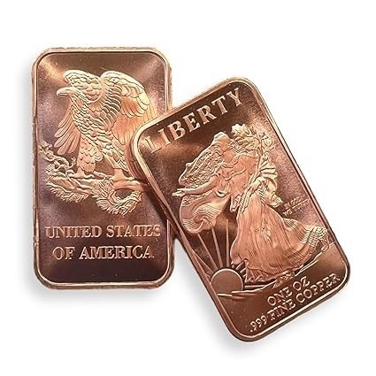 USA 1 Ounce rectangular bar