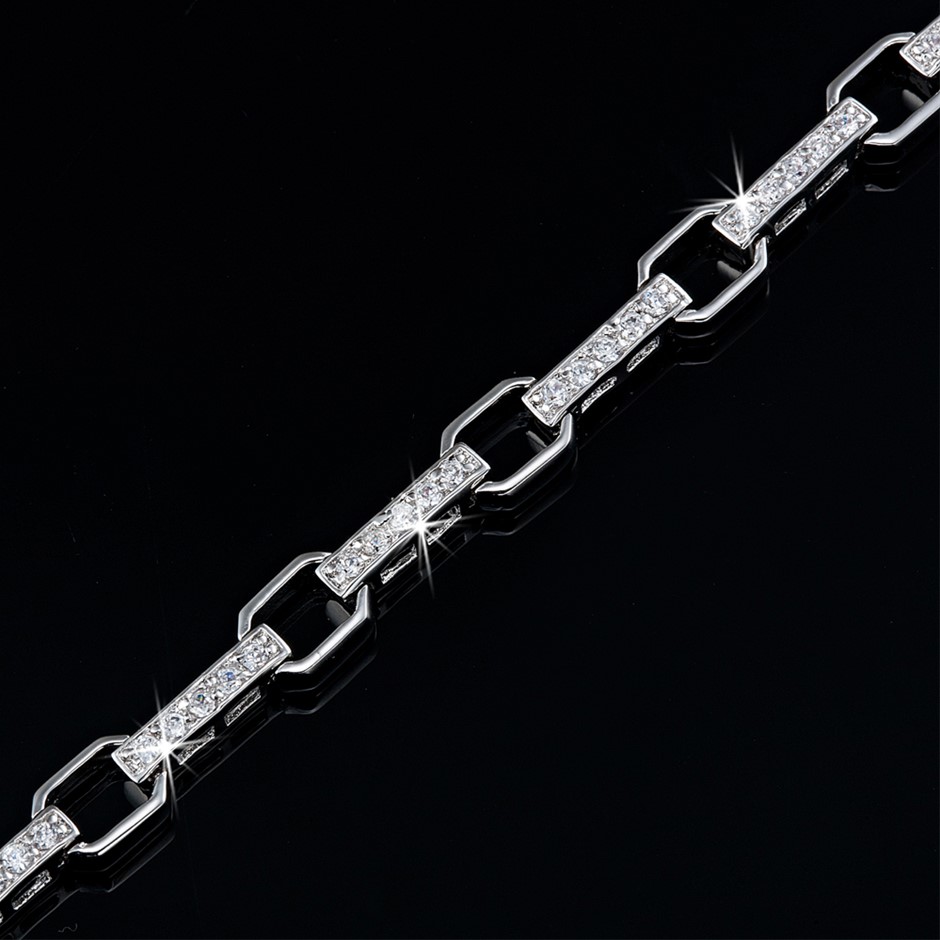 Classic 7 Inch Bracelet Featuring 50 Crystals by Swarovski®