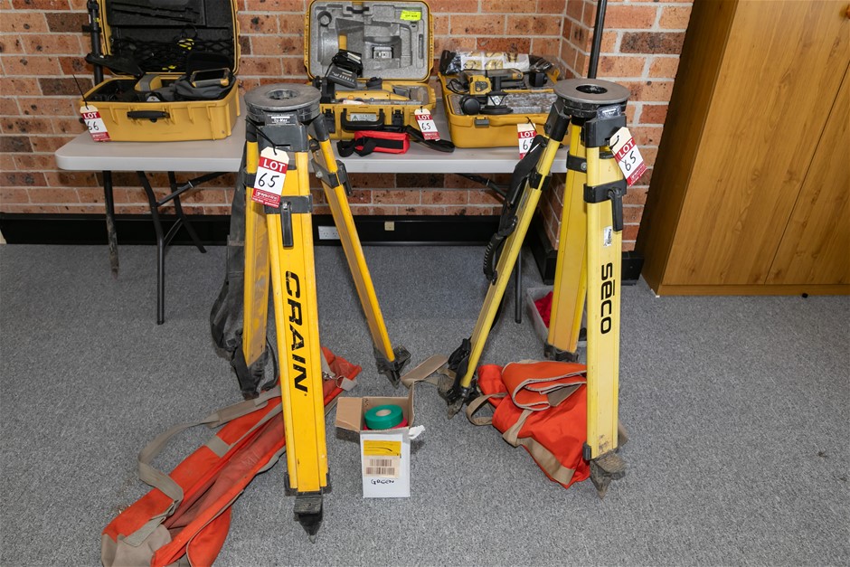 Total Station Surveying Equipment with Poly Case