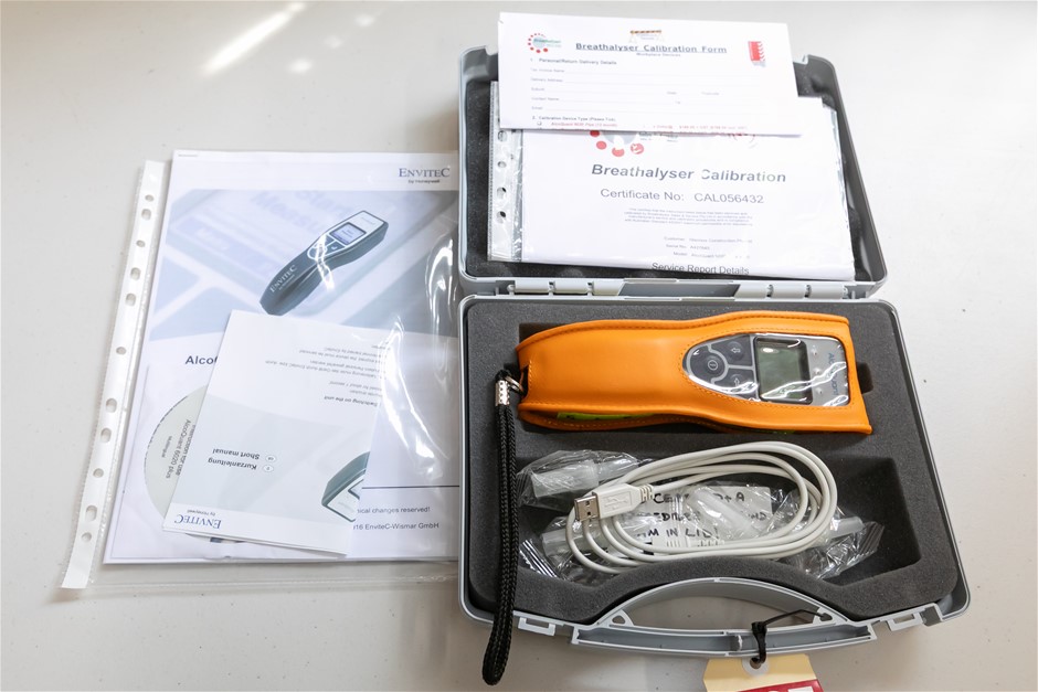 Envitec Alco Quant 6020 plus Breathalyser with Poly Case