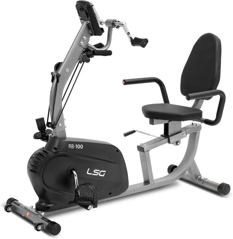 LSG Exercise Bike Spin Bike Workout Cycle Indoor Cycle Machine. NB: Minor U