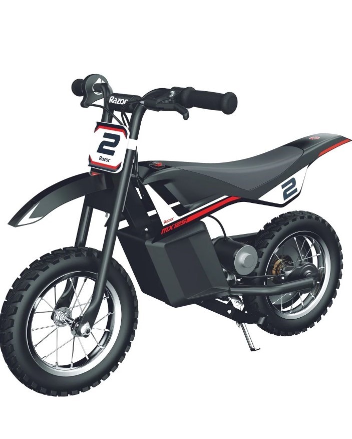 RAZOR MX125 Dirt Rocket Bike, for 5Yrs +. NB: Minor Use, Dusty From Storage