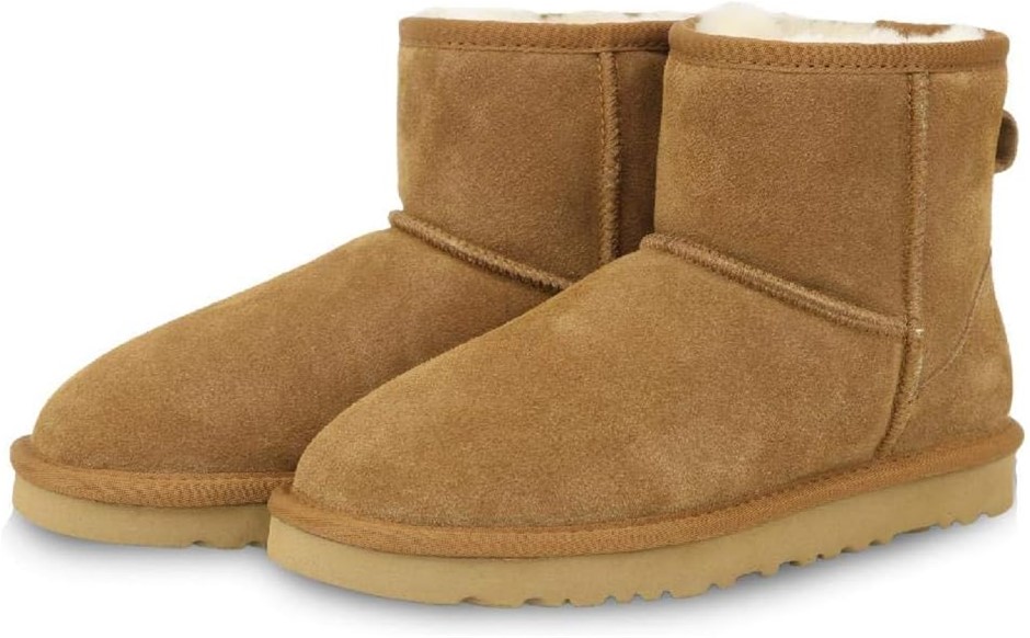 WOOLCOMFORT Classic Mini Ugg Boots, Size AU m6/w8, Premium Austalian Sheeps