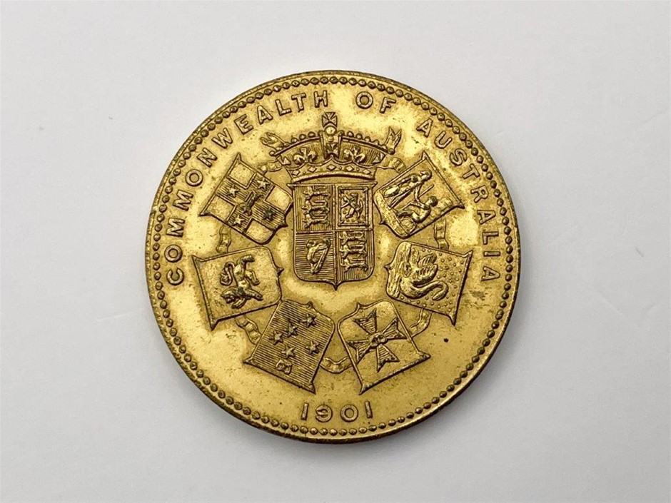 1901 AU Historical Medals - Commonwealth of Australia Celebrations