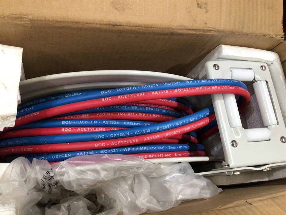BOC Trademaster Oxy/Acetylene Twin Hose Reel