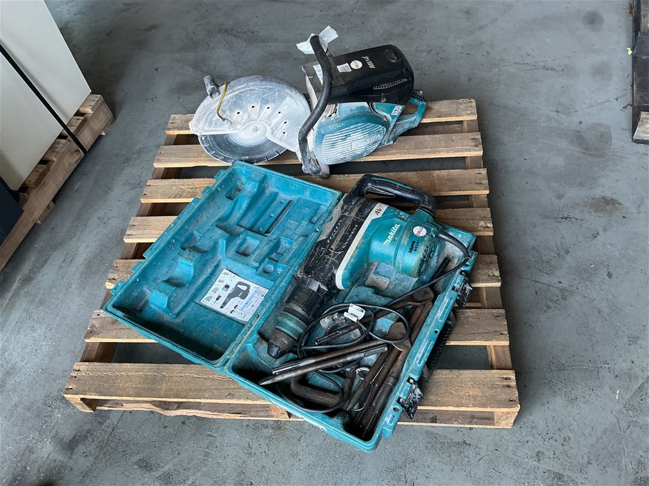 <p>Jack Hammer & Concrete Saw</p>