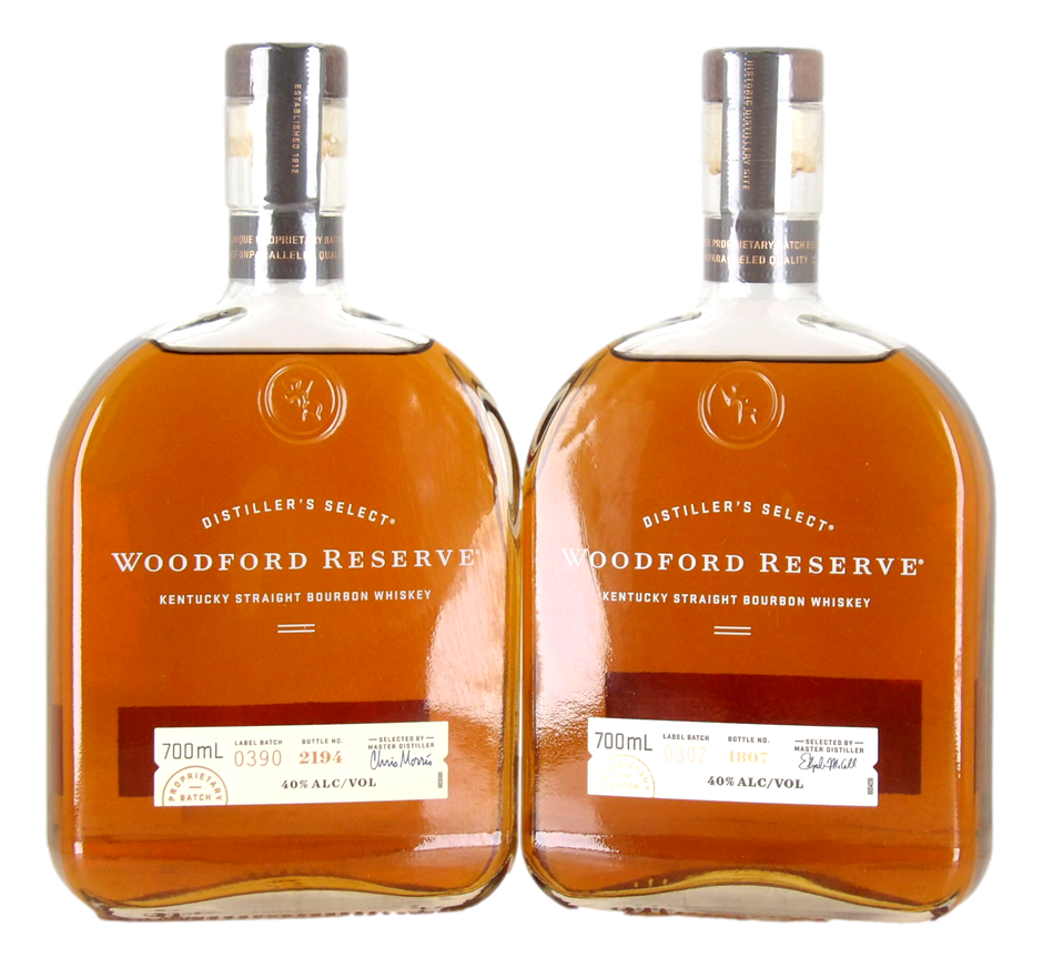 Woodford Reserve Kentucky Straight Bourbon Whiskey (2x 700mL) USA
