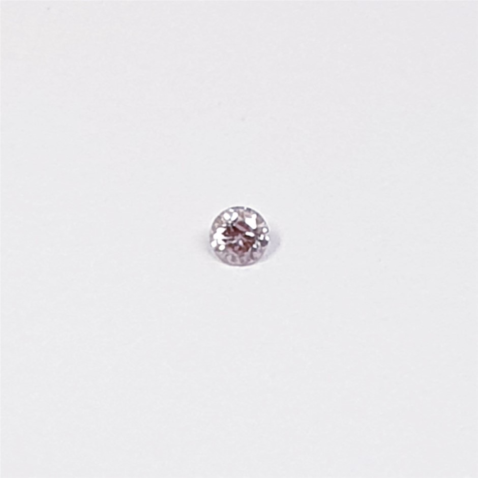 0.010 ct Pink Diamond