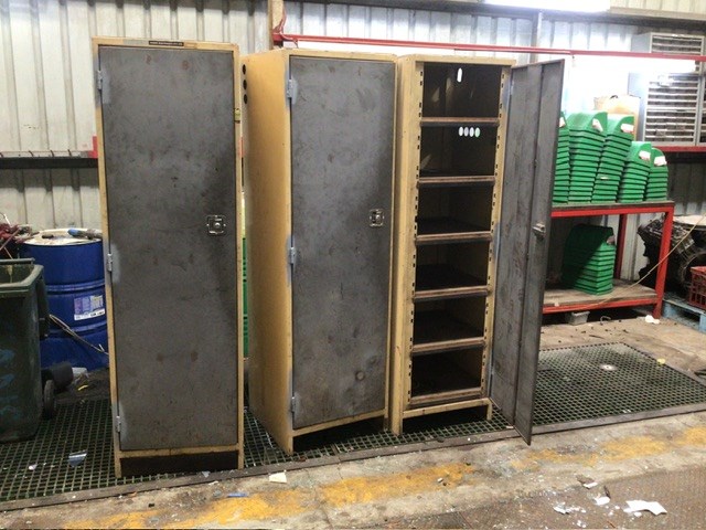 <p>Storage Cabinets x 4</p>