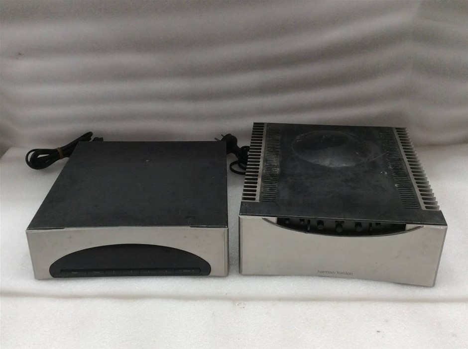 Harman Kardon Festival 500i and Unknown Model Stereo Amplifier (Lot of 2)