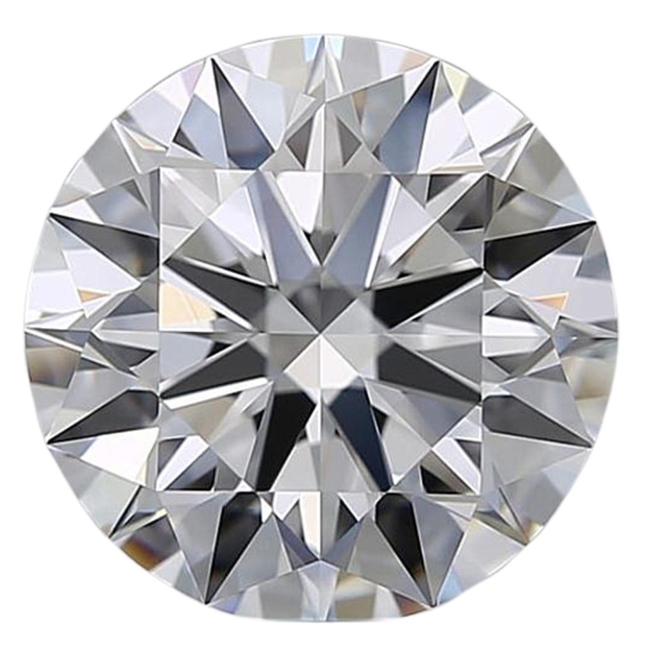 3.55 Carat Round brilliant Diamond F/SI1