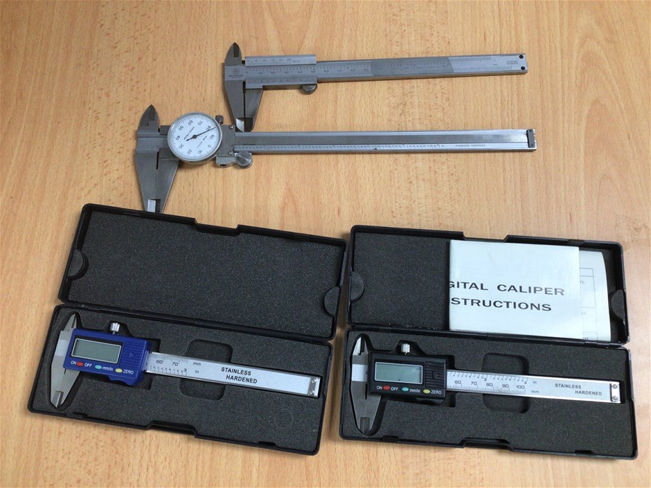 <p>Qty of Assorted Calipers x4</p>