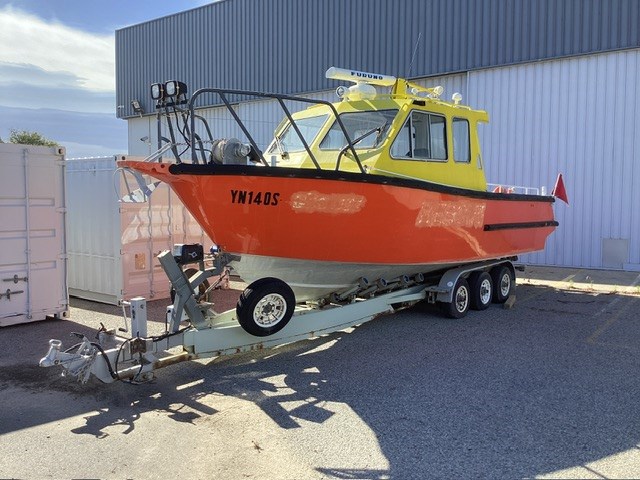 Pro Marine Rescue Vessel Power Boat