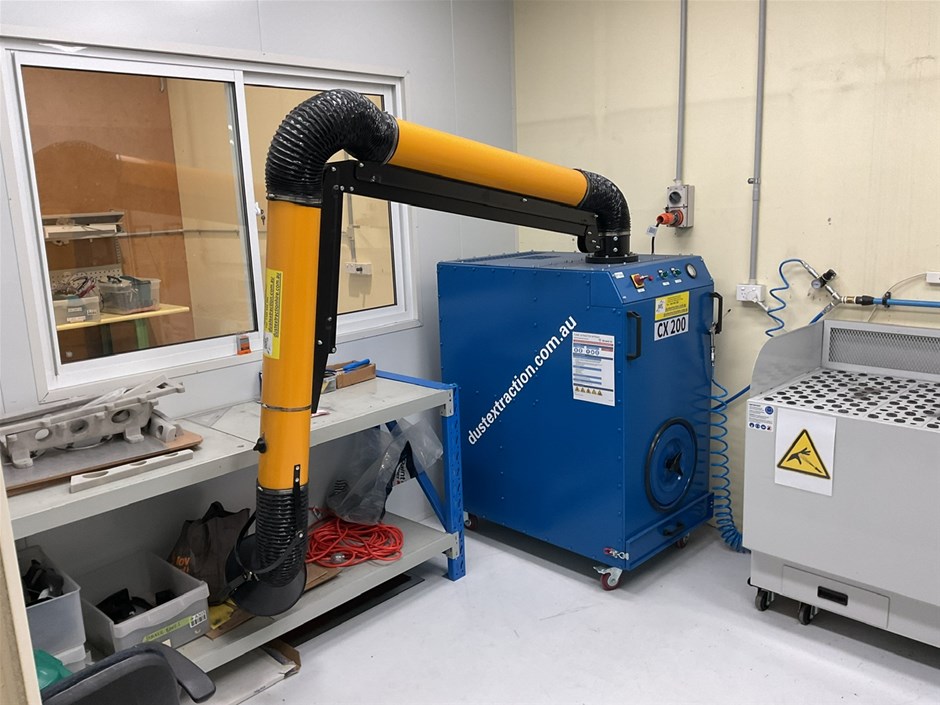 <p>Dust Extraction Systems Portable CX200 Fume Extractor</p>