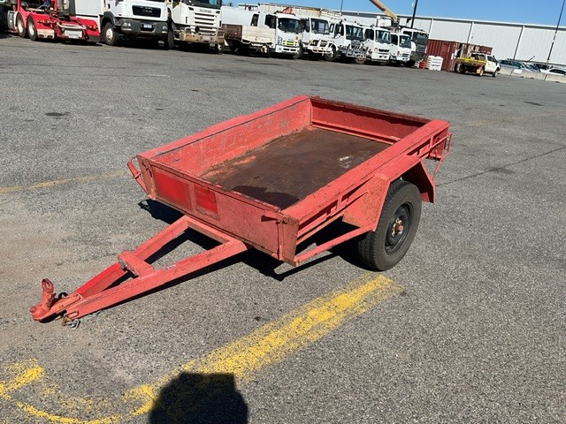 Single Box Trailer