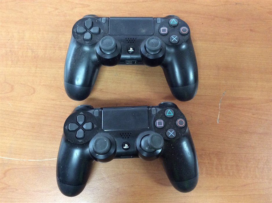 Sony DualSchock PS4 Wireless Controllers (Lot of 2)