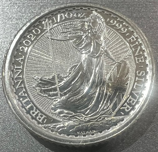 2020 United Kingdom Silver Queen Elizabeth 20 Pence very scarce