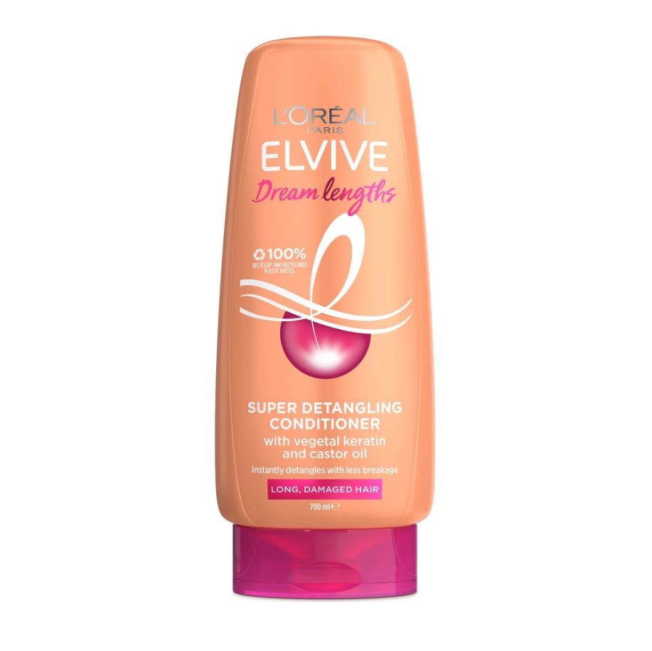 2 x L'OREAL Elvive Super Detangling Conditioner, 700ml.