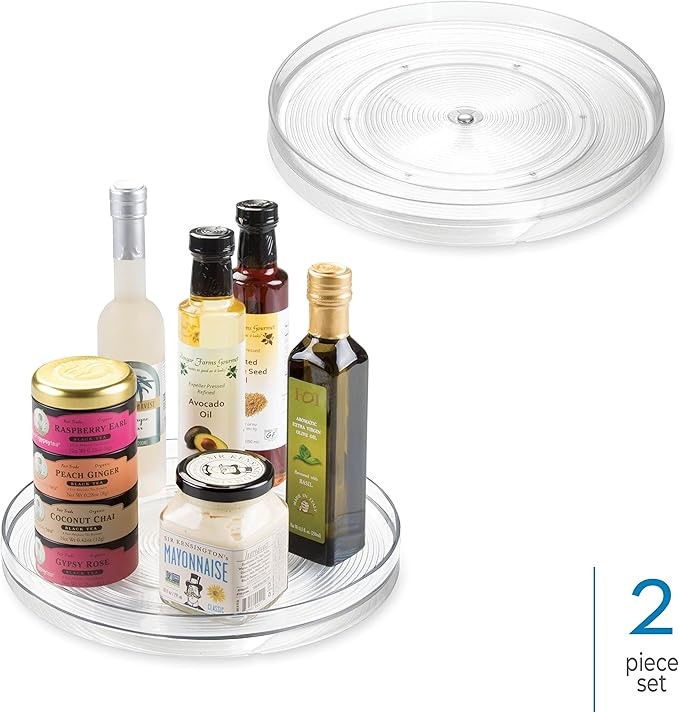 DESIGN Linus Multi-Purpose Turntable Kitchen, Pantry or Countertop Organiza