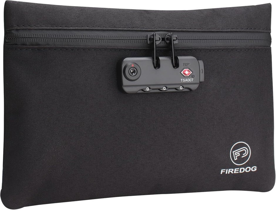 FIREDOG Smell Proof Bags, Smell Proof Pouch with Lock for Travel Storage (9