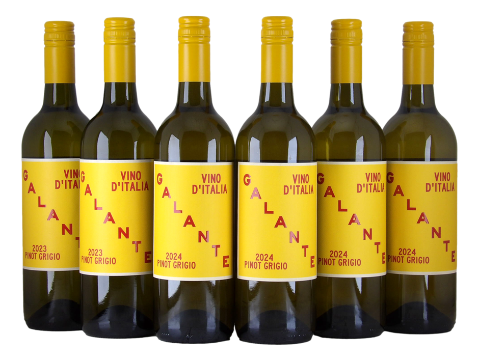 Galante Pinot Grigio 2023/24 (6x 750mL), Italy