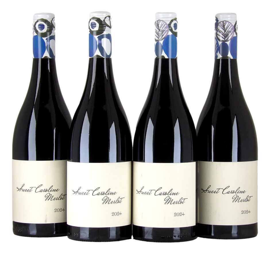 Sweet Caroline Merlot 2024 (4x 750mL), South Australia