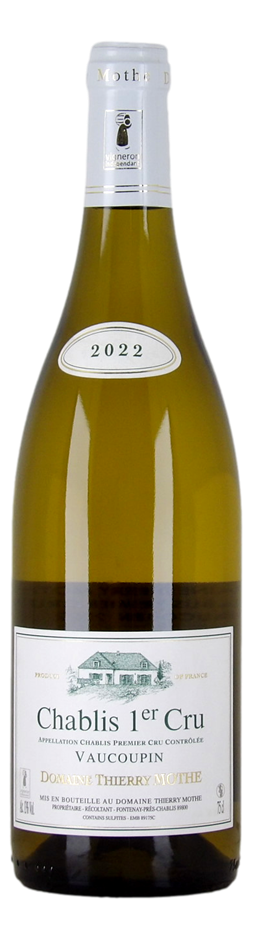 Thierry Mothe Vaucoupin Premier Cru Chablis 2022 (1x 750mL), France