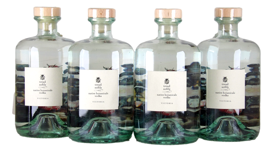 Tread Softly Native Botanicals Vodka (4x 700mL)