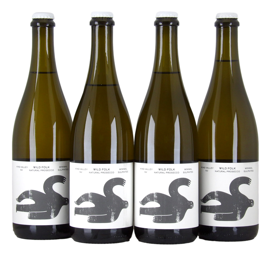 Wild Folk Prosecco NV (4x 750mL), King Valley