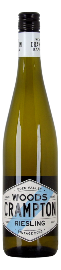 Woods Crampton White Label Riesling 2023 (5x 750mL), Eden Valley