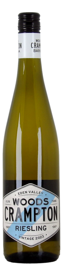 Woods Crampton White Label Riesling 2023 (6x 750mL), Eden Valley