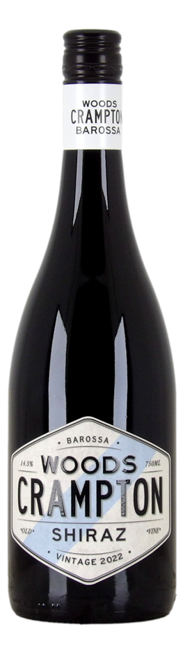 Woods Crampton White Label Shiraz 2022 (5x 750mL), Barossa