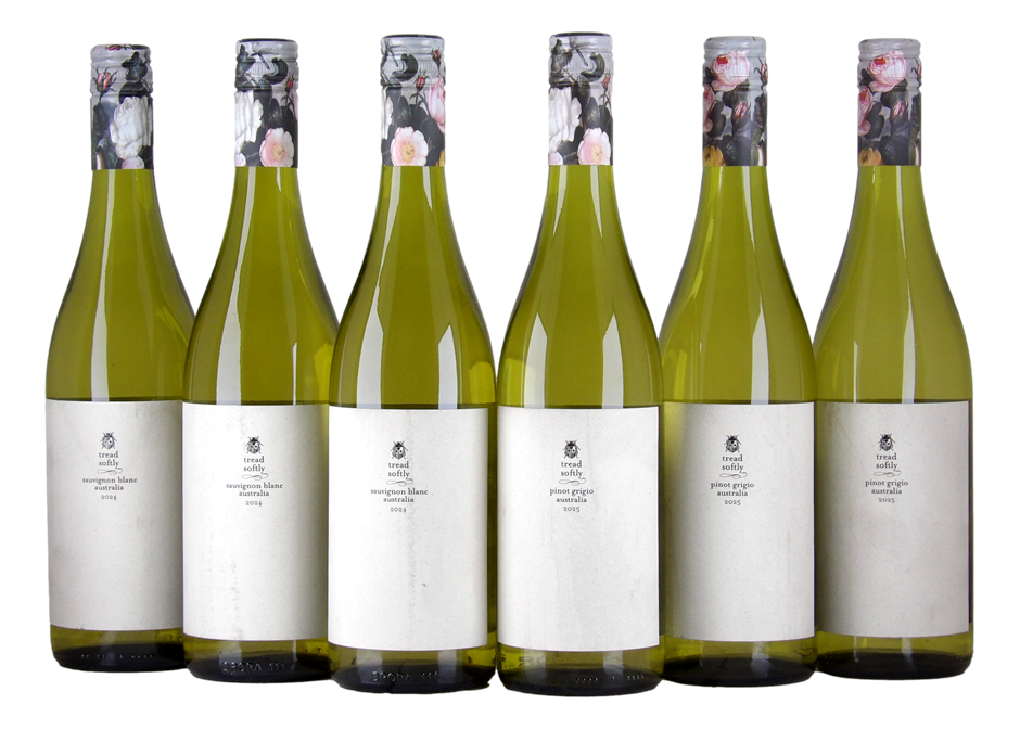 Mixed Tread Softly White Wine Pack (6x 750mL) SA