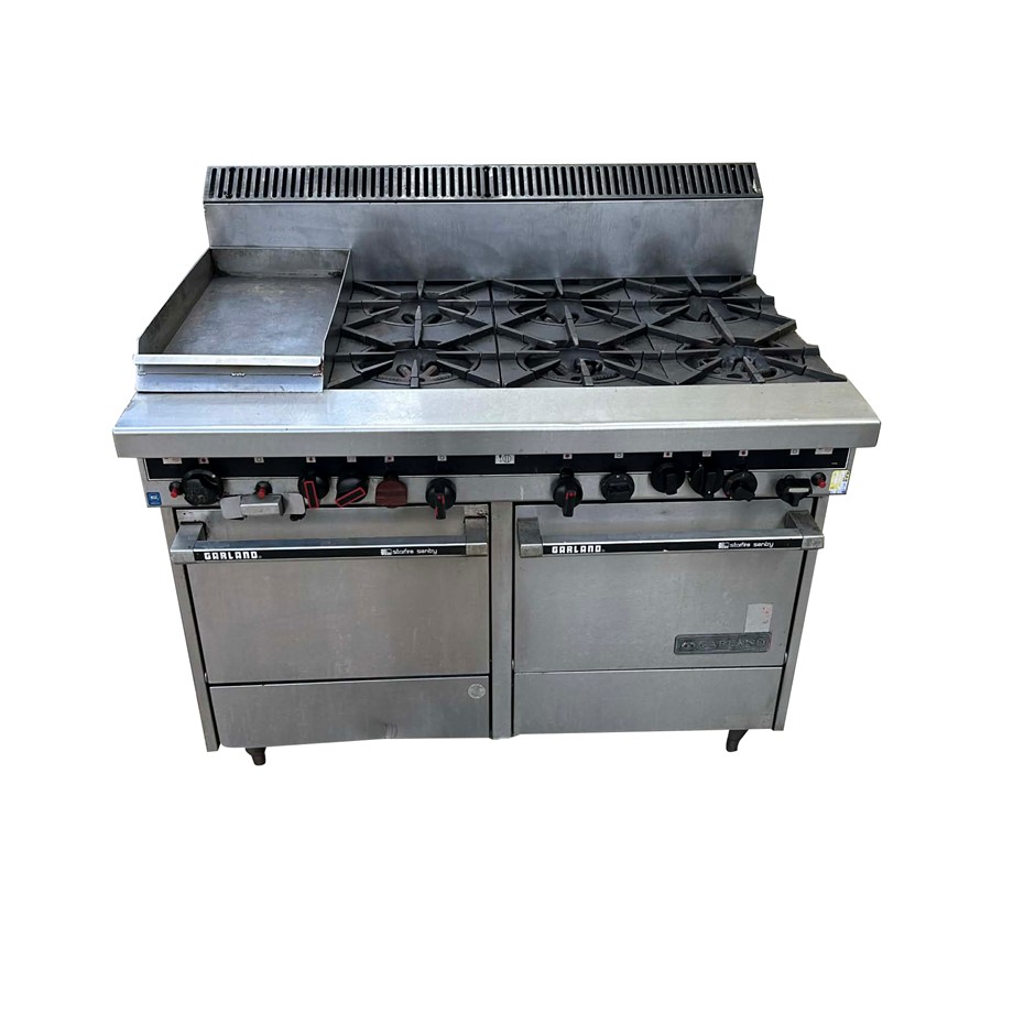GARLAND GAS MODEL 6 BURNER STOVE