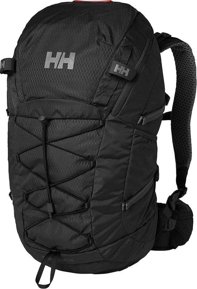 HELLY HANSEN Transistor Backpack Recco, Black, 67510-990. Buyers Note - Di