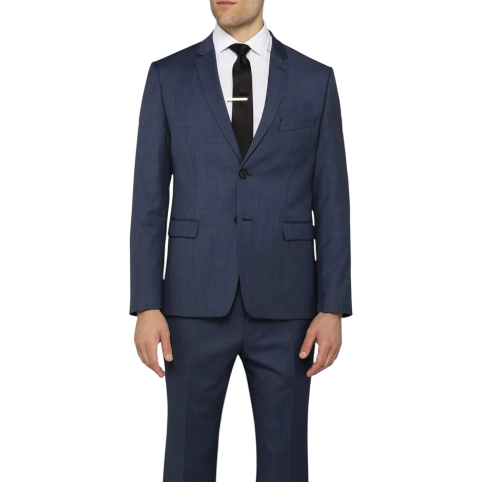 CALVIN KLEIN Men's Extreme Slim Suit Jacket, Size 96 Reg, Blue (RCSB), ACXJ