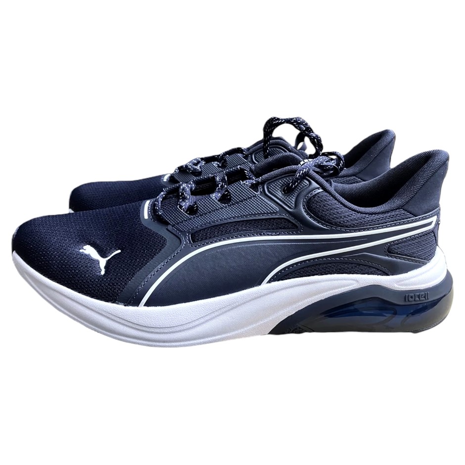 PUMA Men's Cell Thrill Dash Shoes, Size US8, Navy/White (05), 214667. Buye