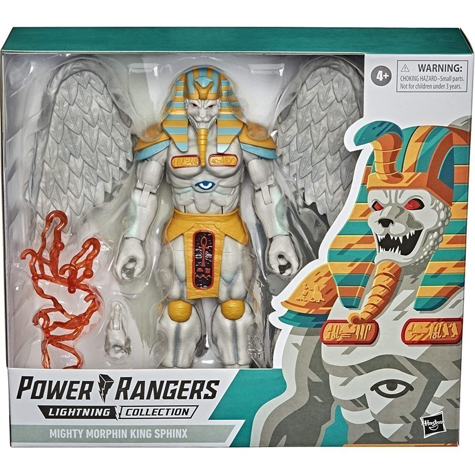 POWER RANGERS Lightning Collection 6" Mighty Morphin King Sphinx Premium Co