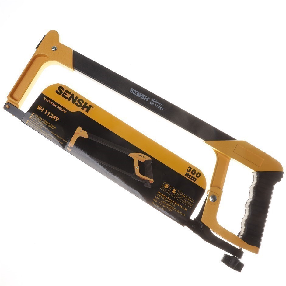 2 x SENSH Metal Frame Hacksaws 300mm.