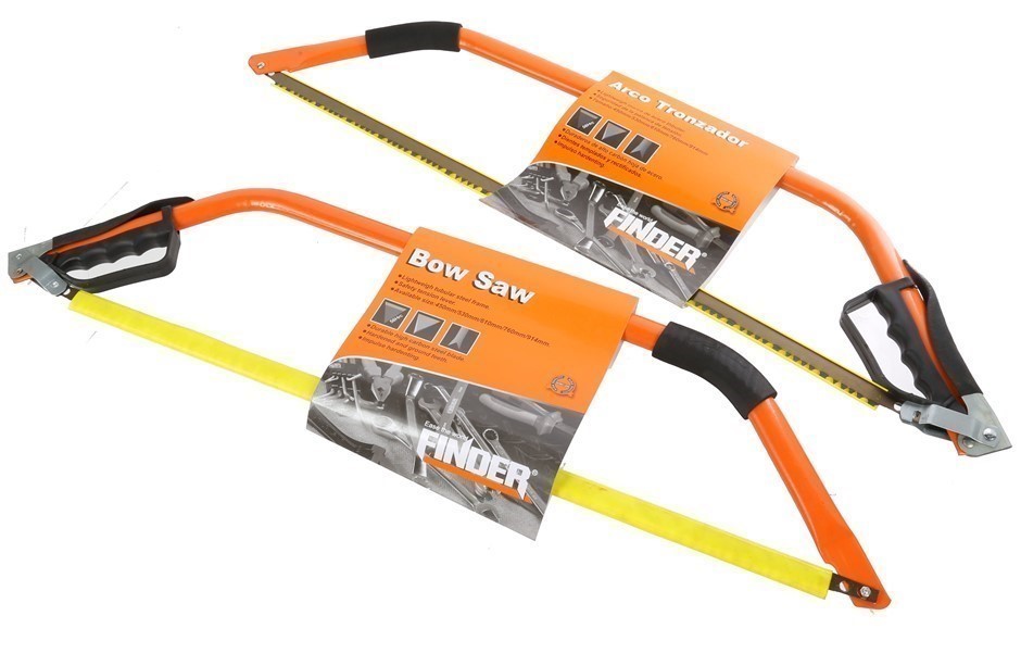2 x FINDER Bush Bow Saw 760mm.