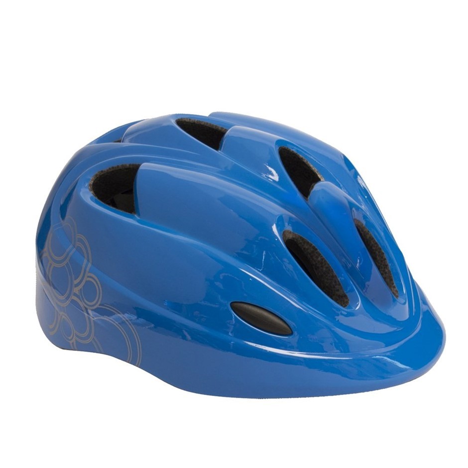 AZUR Toddler Bicycle Helmet, Blue, XS, Shell Material Polycarbonate, MX08.