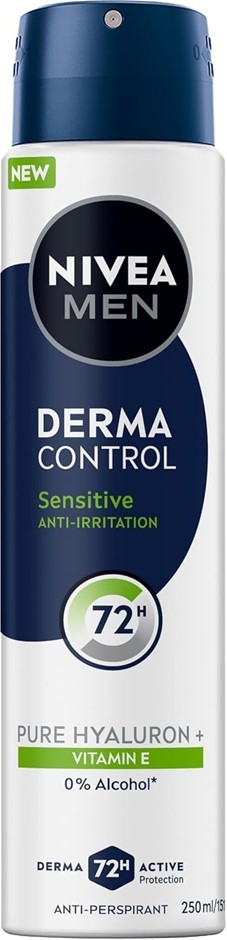 6 x NIVEA Sensitive Protect Anti-Perspirant Deodorant For Men, 250ml.