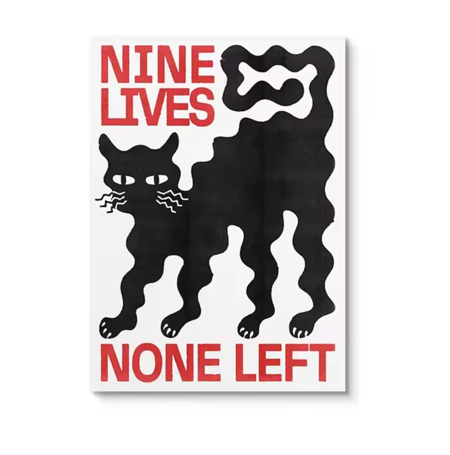 ALEX Khabazzi "Nine Lives -None Left" Canvas Print
