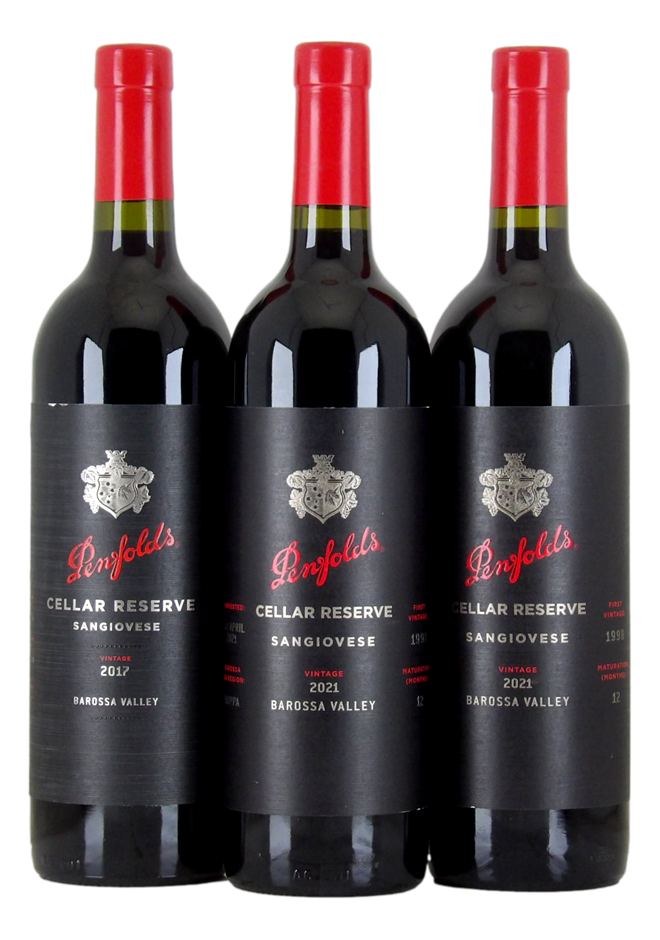 Penfolds Cellar Reserve Sangiovese 2017/21 (3x 750mL)
