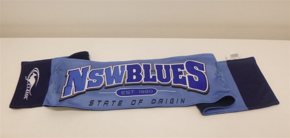 2005 Wizard Sign NSW State of Origin Scarf
