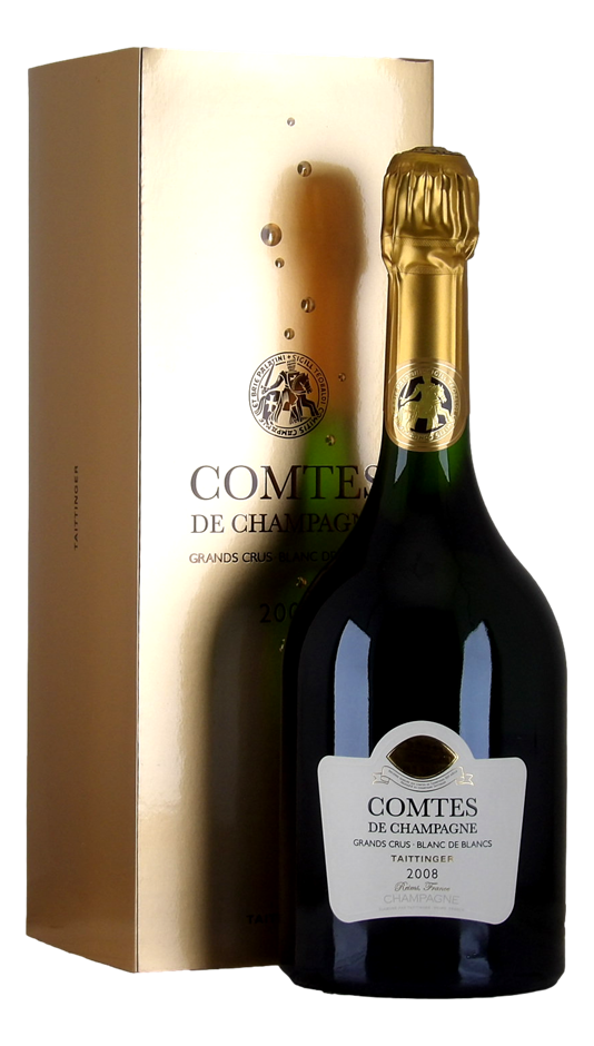Taittinger Comtes De Champagne 2008 (1x 750mL), Champagne.