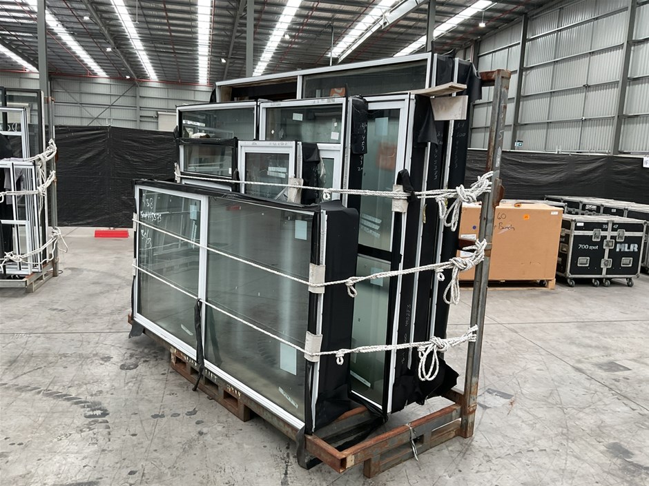 Assorted Alloy Window Frames x 8