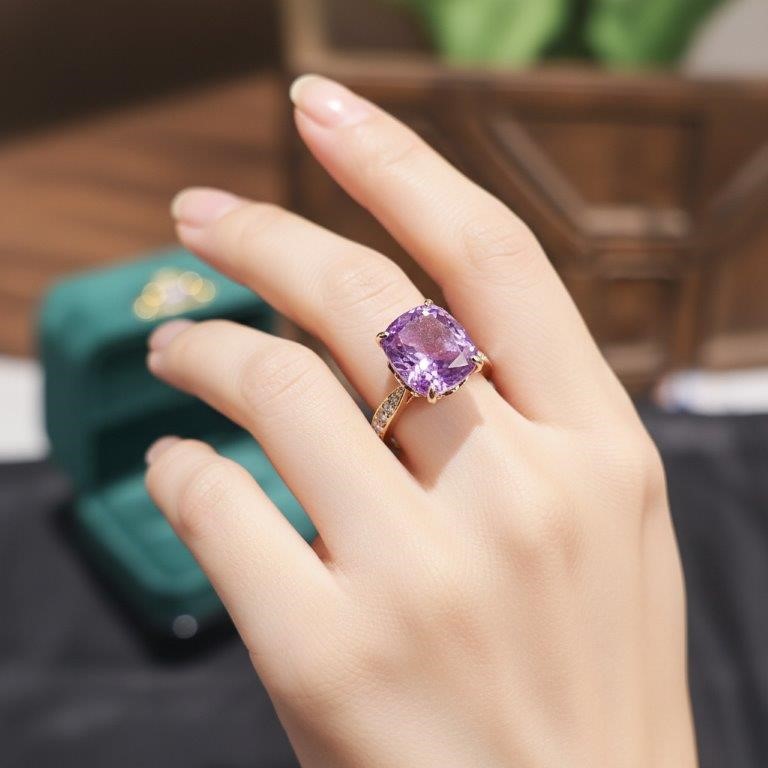 18KGF/Italy Solid Yellow Gold Filled Ring -(stamped)-Warranty Quality-9US