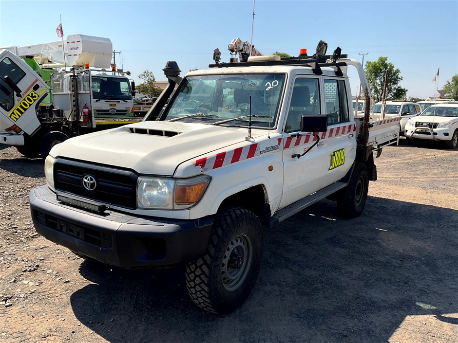 2018 Toyota Landcruiser 4 x 4 Manual V8 Turbo Diesel Dual Cab Ute