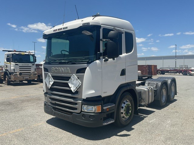 <p>2015 Scania  G440 6 x 4 Prime Mover Truck</p>